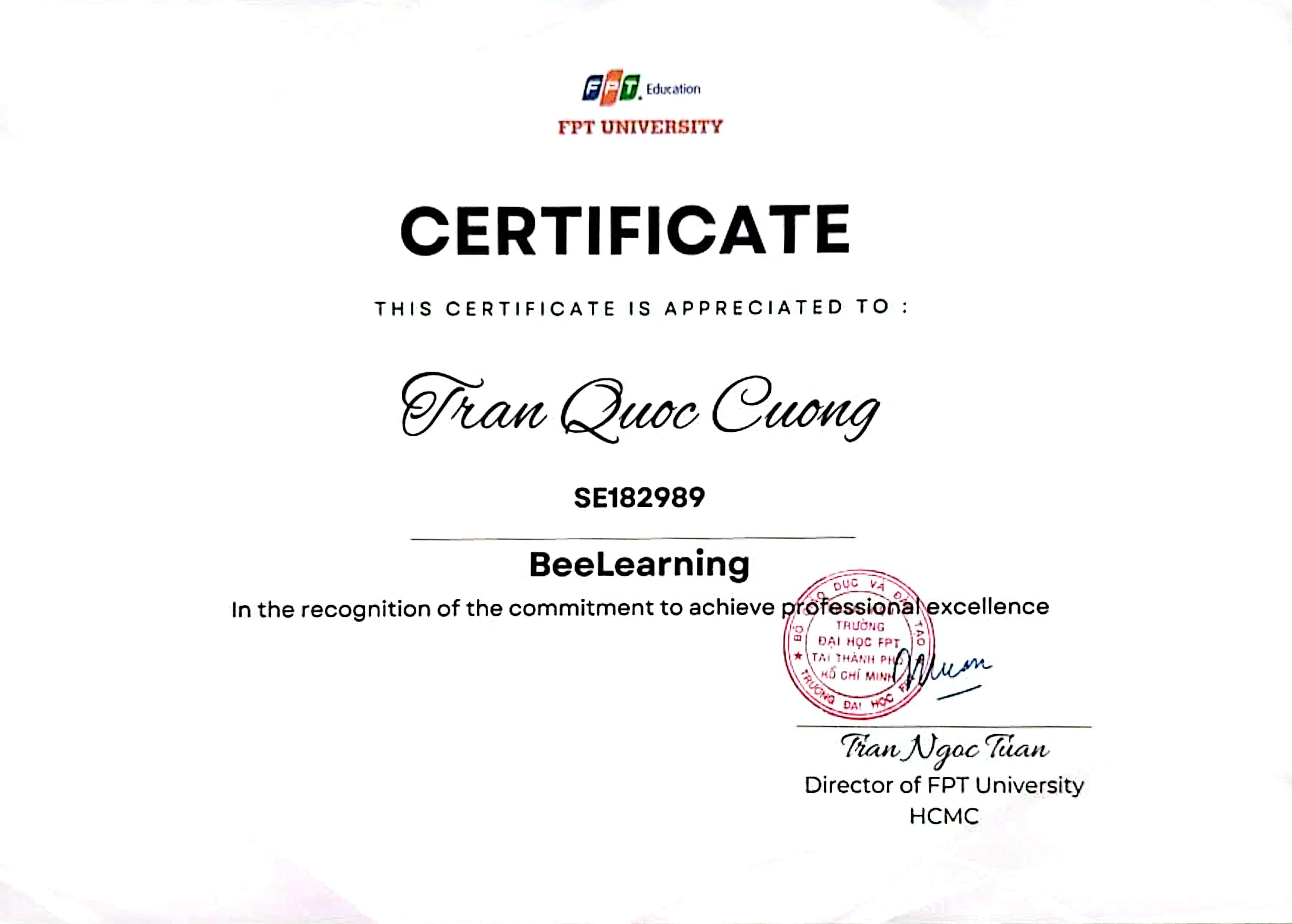 Dự án BeeLearning - Hệ sinh thái học Toán bằng AI